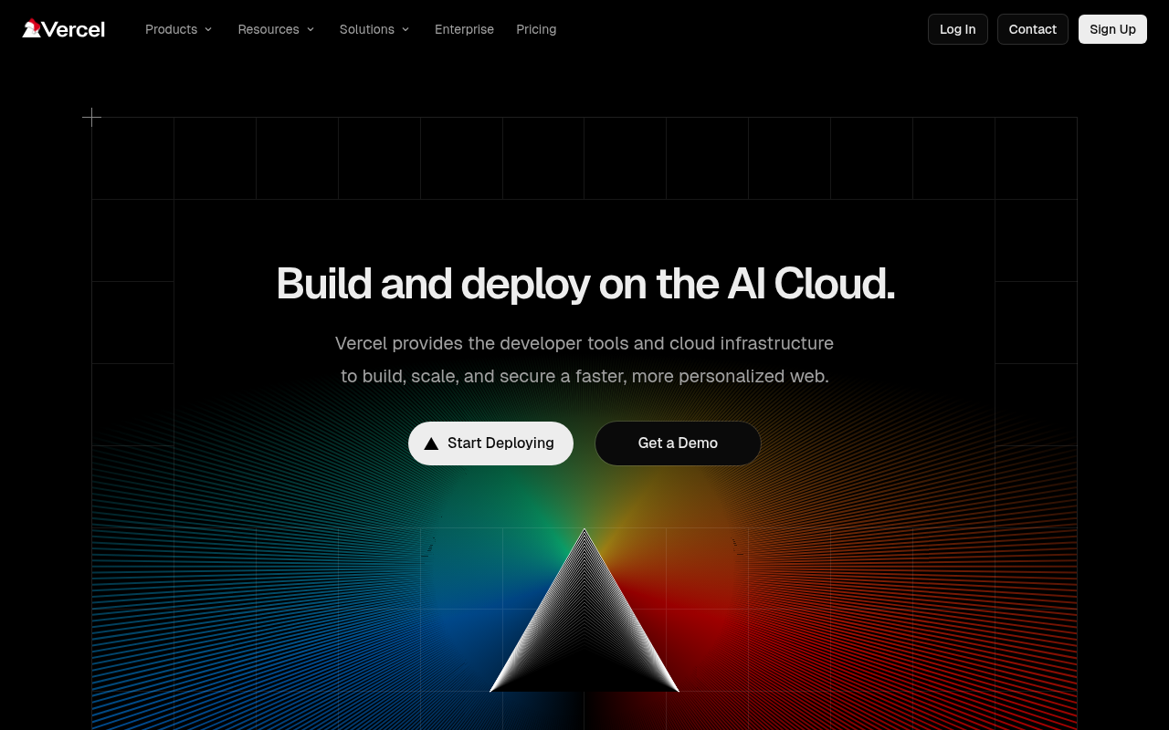 Screenshot in dark mode